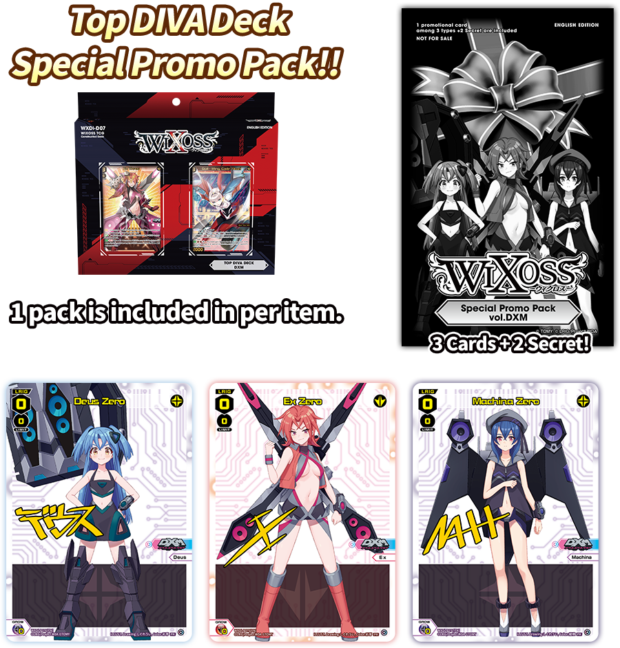 WIXOSS: Top Diva Deck DXM | Sword and Board